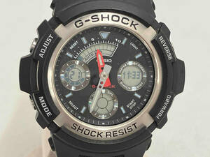 CASIO カシオ G-SHOCK Gショック AW-590-1AJF 風防キズ有り クォーツ 腕時計