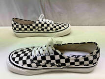 VANS バンズ オーセンティック44D VN0A38ENOAK 25.5cm ブラック チェック_画像6