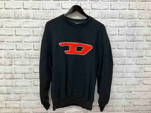 diesel diesel Logo sweat deformation XXS size black store receipt possible 