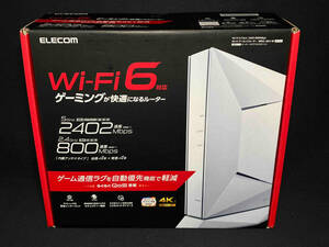 ジャンク 通電確認のみ ELECOM WRC-G01-W WRC-G01-W 無線LAN/ルーター