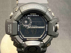 【美品 即決】CASIO G-SHOCK RANGEMAN カシオ Gショック ジーショック レンジマン GW-9400-1BDR ソーラー電波 デジタル メンズ