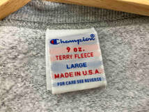 Champion/9oz/TERRY FLEECE/GRY/USA製/スウェット/チャンピオン_画像3