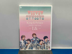 未開封　DVD King & Prince CONCERT TOUR 2020 ~L&~(通常版)