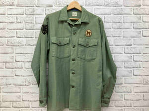 orSlow オアスロウ フライトジャケット ミリタリー シャツ US ARMY FATIGUE SHIRT Lサイズ グリーン 系