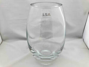 LSA International ガラスフラワーベース　ハンドメイド