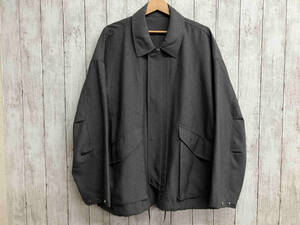 WYM LIDNM／LIGHT WEIGHT WIDE FLIGHT BLOUSON／WYjk701／ブルゾン／グレー／Mサイズ／メンズ