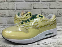 NIKE ナイキ AIR MAX 1 PREMIUM LEMONADE PINE GREEN TRUE WHITE CJ0609 700 エアマックス1 レモネード イエロー 黒タグ付き 26.5cm_画像1