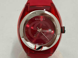 GUCCI グッチ SYNC 137.1 クォーツ 箱付き 腕時計