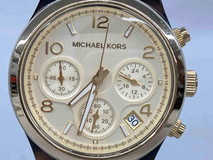 MICHAEL KORS マイケルコース MK-4720 腕時計 クォーツ ブラウン ゴールド