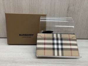 美品♪ BURBERRY london england バーバリー コインケース ARCHIVE VEIGE アーカイブベージュ POPWELL VINTAGE CHECK メンズ ユニセックス