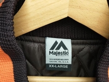 Majestic 2017年製ホークススタジャン/ 復刻/ XXLサイズ/ 中古品 店舗受取可_画像3