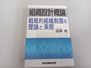 組織設計概論 波頭亮