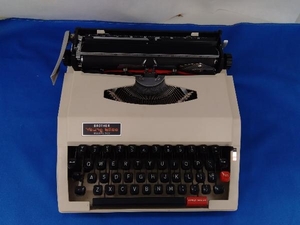  Junk BROTHER Brother Young Elite DELUXE 503 typewriter 