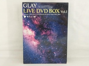 【GLAY】 DVD; GLAY LIVE DVD BOX Vol.1