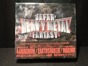 DVD JAPAN HEAVY METAL FANTASY~KANSAI NAGURIKOMI GIG 2008~　44MAGNUM・EARTHSHAKER・MARINO