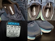 HOKA ONE ONE メンズ 28.0 ランニングシューズ ネイビー ホカオネオネ_画像3