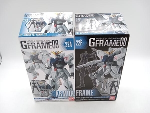 未使用品 GFRAME/Gフレーム08 22A/22F ガンダムF91 アーマー/フレームセット BANDAI