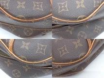 LOUIS VUITTON　ルイ・ヴィトン　モノグラム　M47270　ドーヴィル　ハンドバッグ　ブラウン　レディース　VI0020 店舗受取可_画像9