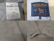 WOOLRICH JOHN RICH＆BROS 1702172 ウールリッチ ジョンリッチ＆ブラザーズ ステンカラーコート ベージュ メンズ S 店舗受取可_画像4