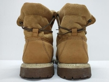 Timberland ティンバーランド ROLL TOP BOOT 26626 ショートブーツ レースアップブーツ レザー レディース 約25.0cm Size8W キャメル系_画像4