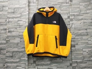 THE NORTH FACE/NA72031/Him Fleece Parka/ヒムフリースパーカ/YLW/M/ハーフジップ/アノラックジャケット/アウトドア/ザノースフェイス