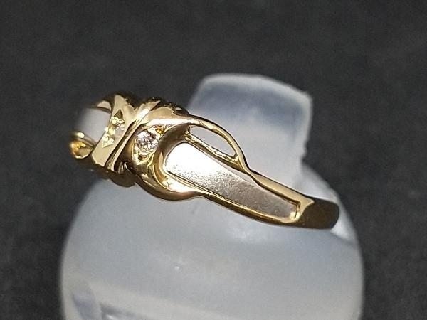 STAR JEWELRY スタージュエリー K18 18金 YG ダイヤモンド デザイン