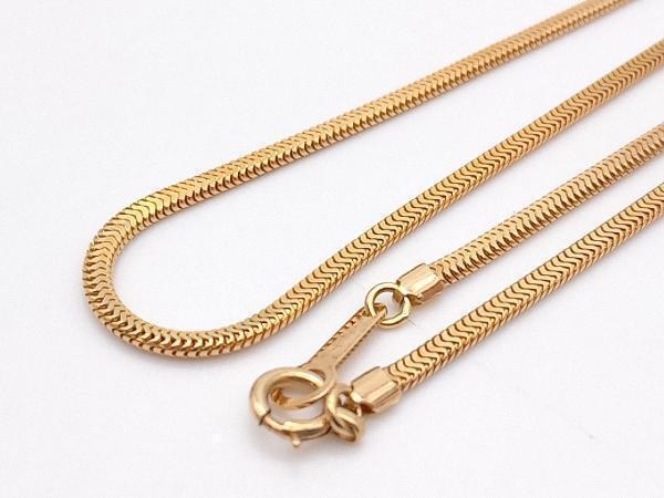 2023年最新】ヤフオク! -スネークチェーンネックレス(イエローゴールド
