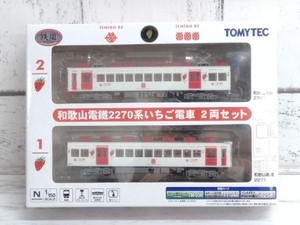 Ｎゲージ 鉄道コレクション 和歌山電鐵2270系 (いちご電車) 2両セット トミーテック