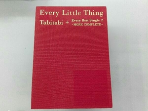 Every Little Thing CD Tabitabi+Every Best Single 2 ~MORE COMPLETE~(初回生産限定盤)(6CD+2DVD+2Blu-ray Disc)