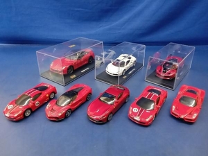 鴨152 ブラーゴ Bburago ミニカー まとめ売り8点セット 599GTO / 488CTB / FXX K / 1/43 フェラーリ ローマ / 458チャレンジ / enzo等