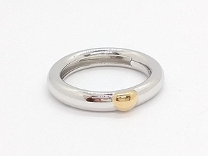 【新品仕上げ済み】TIFFANY & Co ティファニー K18 750 フレンドシップ リング 指輪 3.7g #10.5