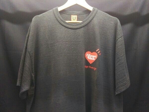 HUMAN MADE ヒューマンメイド XX25TE012 GDC VALENTINES DAY T-SHIRT BLACK 半袖Tシャツ サイズ：3XL ブラック