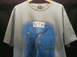KITH キス underwater vintage tee 半袖Tシャツ サイズ：XL ライトブルー