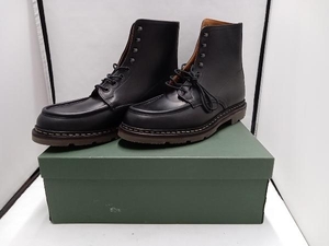 Alfred Sargent / アルフレッドサージェント ワークブーツ 3798/3 BLACK WAXY APRON DERBY BOOT ブラック 9 2/1 27.5cm