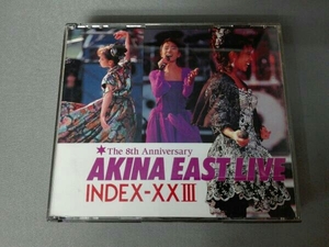 帯あり 中森明菜 CD AKINA EAST LIVE =INDEX-=(2GOLD CD)