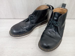 現状品 Dr.Marten×COMME des GARCONS HOMME DEUX チャッカブーツ UK8 ブラック プルストラップ破損