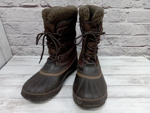 SOREL ソレル ビーンブーツ PAC NYLON SNOW BOOTS NM1440-231 28cm ブラウン系 店舗受取可