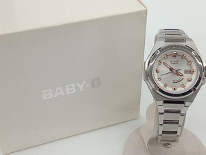 CASIO　カシオ　Baby-G　ベビージー　G-MS　MSG-W300D-4AJF　電波　ソーラー　デイト　レディース腕時計　シルバー 店舗受取可