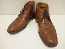 CROCKETT ＆ JONES CHILTERN クロケットアンドジョーンズ 8236 ショートブーツ ブラウン UK9.5_画像1