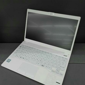 箱・説明書なし FUJITSUノートPC FMVU7B3WDA アーバンホワイトの画像1