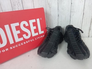 DIESEL ディーゼル Y02876 P4462 T8011 スニーカー ブラック 27cm 店舗受取可