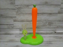 ALESSI アレッシィ キッチンペーパータオルホルダー BUNNY&CARROT バニーアンドキャロット グリーン 付属品は画像の物が全てです_画像1