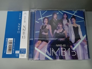 【写真欠品】 NMB48 CD NMB13(初回限定盤/Type-N)(DVD付)