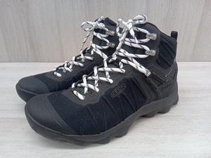 KEEN キーン VENTURE MID WP トレッキングブーツ ブラック アウトドア