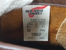 RED WING レッドウィング 1907 ショートブーツ USA8.5_画像7