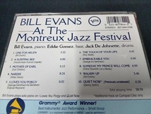 ビル・エヴァンス CD 【輸入盤】At The Montreux Jazz Festival_画像3