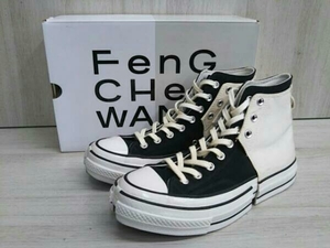 CONVERSE コンバース CHUCK 70 2 IN 1 HI FENG CHEN WANG 169839C スニーカー ブラック/ホワイト メンズ 27.5cm 替シューレース・箱有