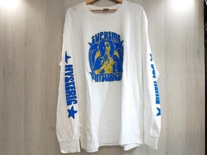 通年 Supreme シュプリーム HYSTERIC GLAMOUR Long sleeve T-shirt 21ss XL ホワイト