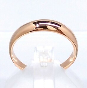 [ new goods finishing settled ] K18 month type shell circle ring approximately 13 number 3.4g