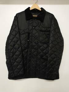 Barbour×Engineered Garments Staten Q キルティングジャケット サイズM ブラック 21AW メンズ秋冬物